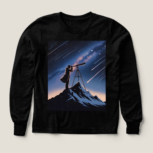 El pico de Stargazer mirando el universo (Diseño frontal)