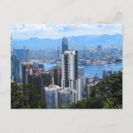 El pico de Victoria en la postal de HK
