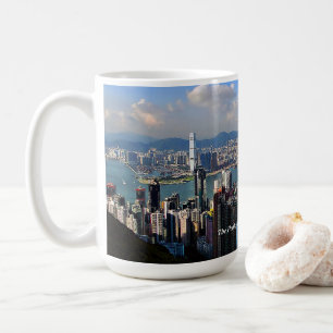 El pico, taza de la isla de Victoria, Hong Kong