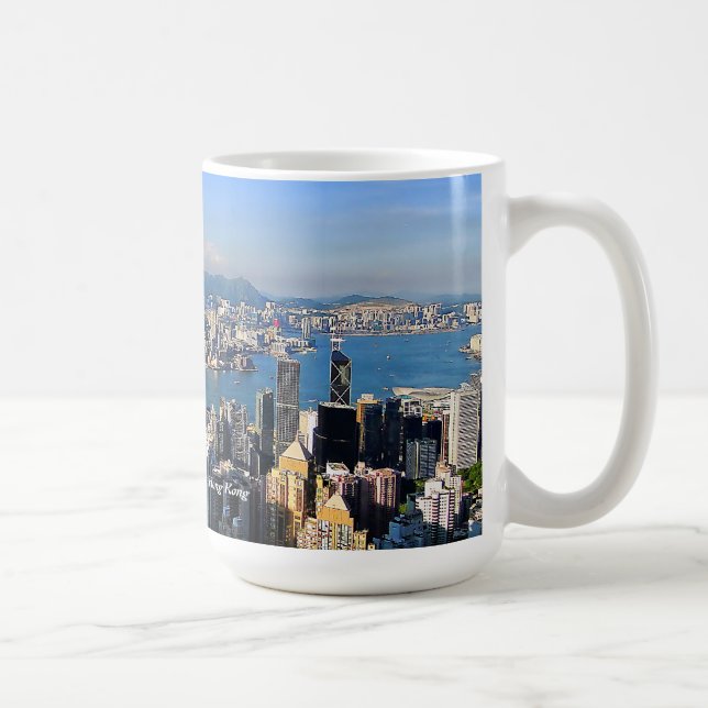 El pico, taza de la isla de Victoria, Hong Kong (Derecha)