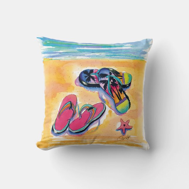 El pie suelta la almohada (Anverso)
