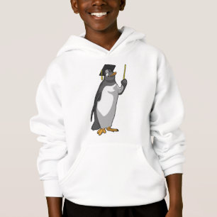El pingüino como profesor con puntero