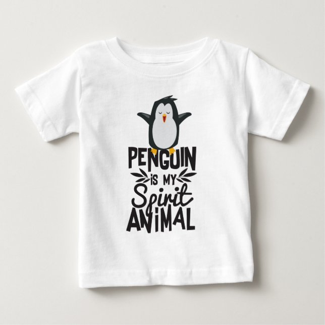 El pingüino lindo es mi camisa divertida animal de (Anverso)