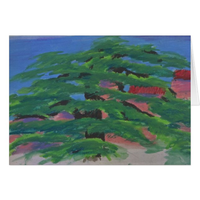 El pino antiguo en Château le Seuil (Anverso (Horizontal))