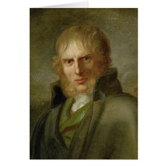 El pintor Caspar David Friedrich (Frente)