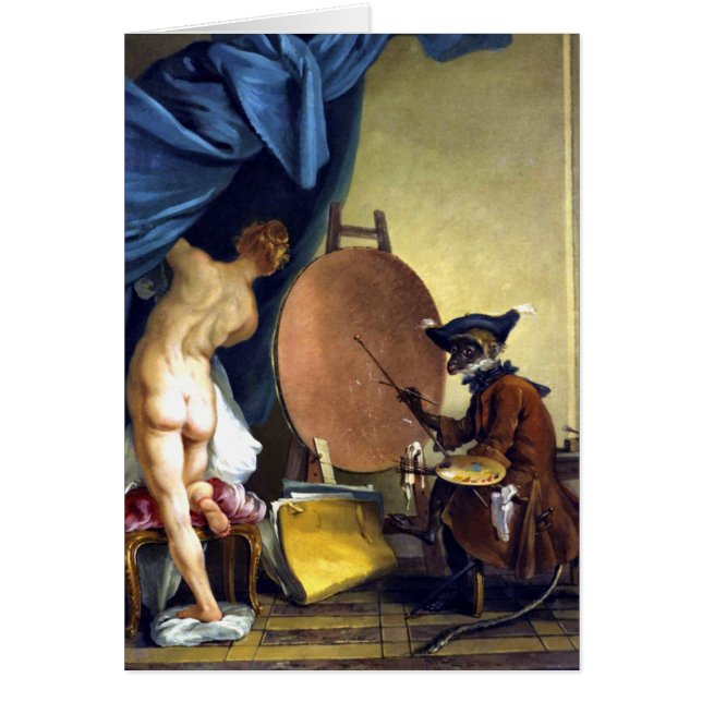 El pintor de monos (Frente)