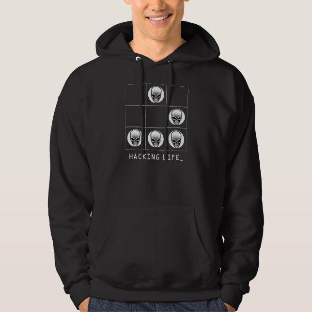 El planeador: Una sudadera con capucha universal (Anverso)