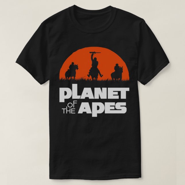El Planeta De La Camiseta De Los Apes (Diseño del anverso)