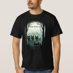 El planeta de la camiseta de los gatos
