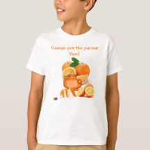 El planeta PODZ™ "Naranja tu la camiseta más jugos