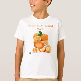 El planeta PODZ™ "Naranja tu la camiseta más jugos