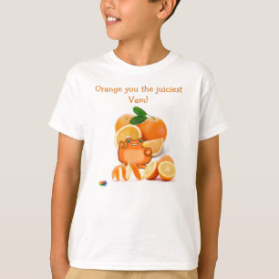 El planeta PODZ™ "Naranja tu la camiseta más jugos