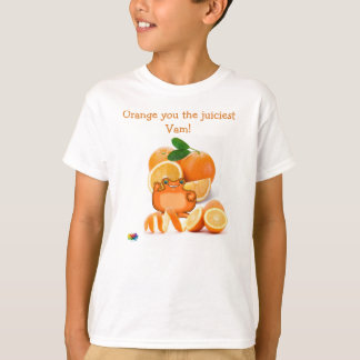 El planeta PODZ™ "Naranja tu la camiseta más jugos