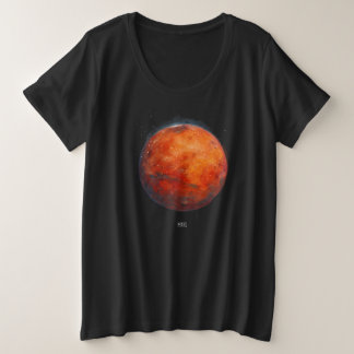 El planeta rojo: acuarela de Marte