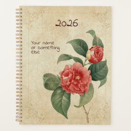 El Planificador Camellia Keeper: Edición Rosa de I