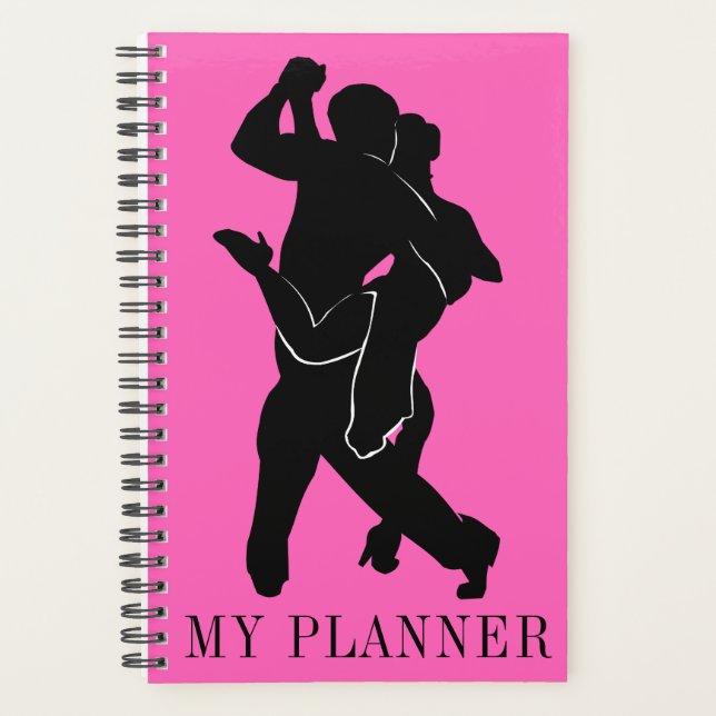 El planificador de bailarinas de tango Pink o Choo (Anverso)