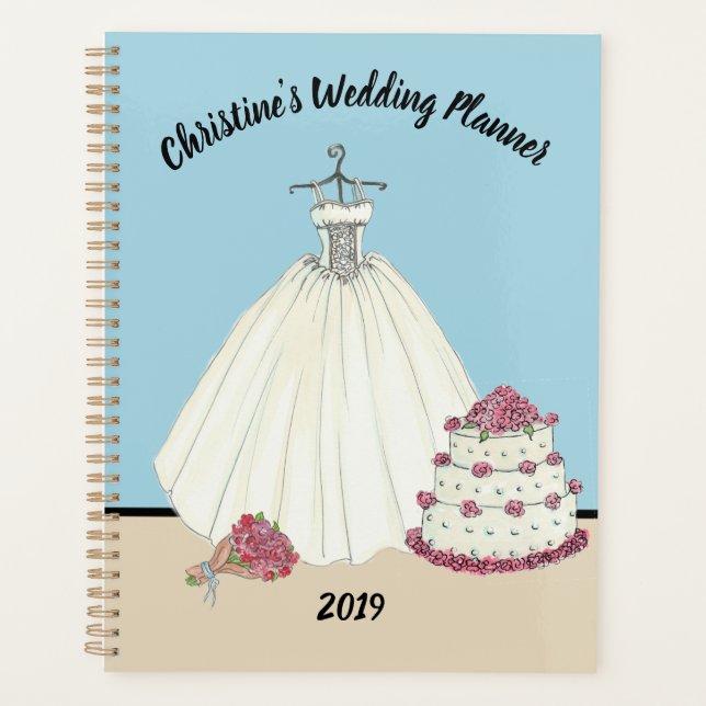 El planificador de bodas de novia (Anverso)
