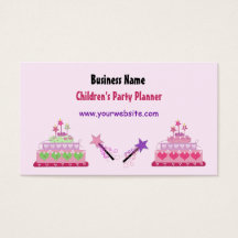 El planificador de Fiestas para niños de pasteles