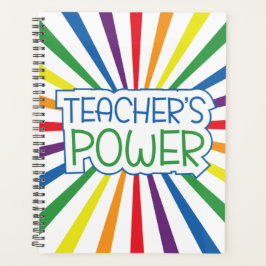 El planificador del Power Rainbow del profesor