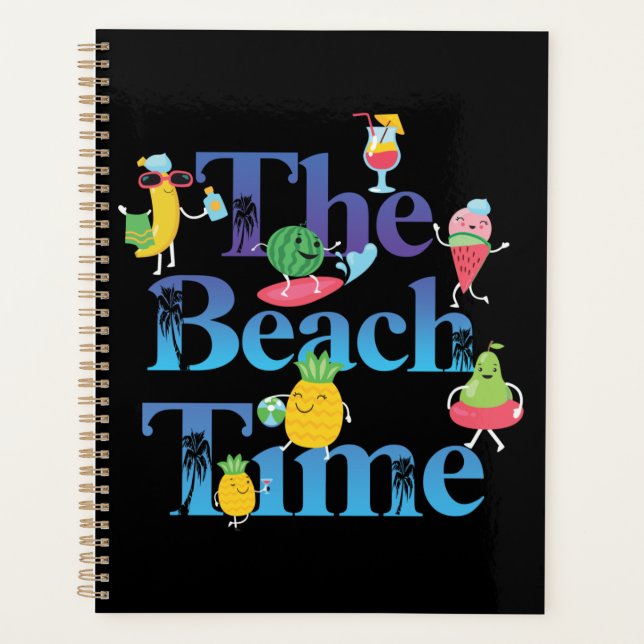 El planificador del tiempo de playa (Anverso)