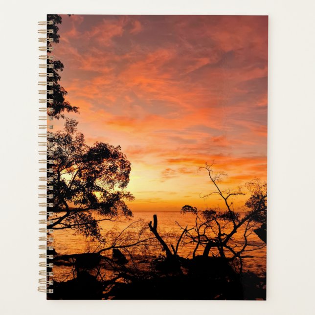 El planificador Dusk Glow del Caribe (Anverso)