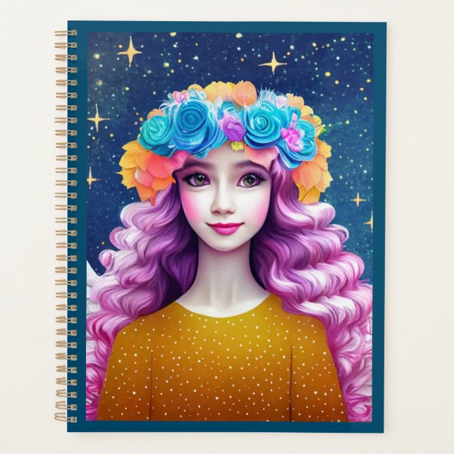 El planificador violeta (Anverso)