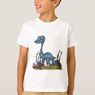 El Plesiosaurus embroma la camisa