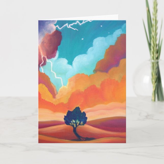 El poder de la independencia - Tarjeta de felicita (Anverso)