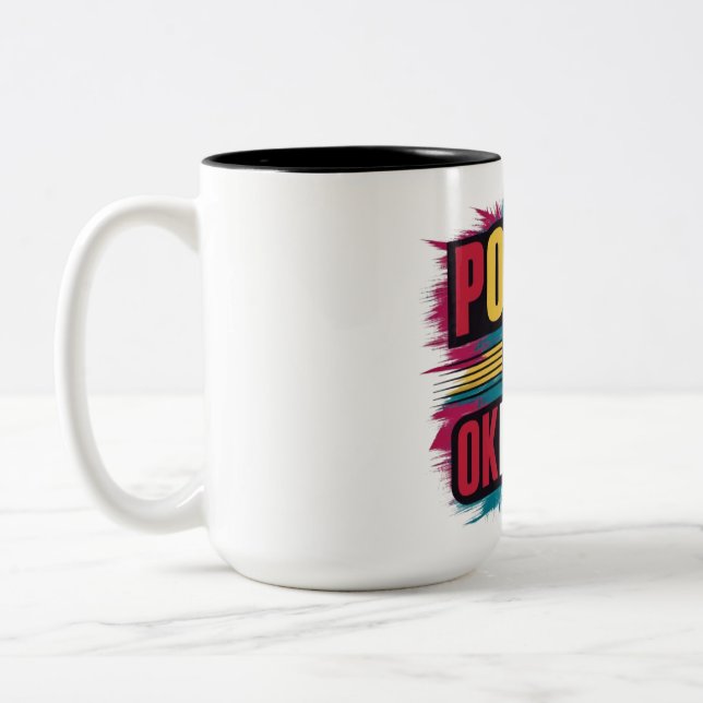 El poder de Oklahoma Mug - Copa del Orgullo del Es (Izquierda)