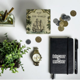 El poder es el pegatina blanco y blanco correcto