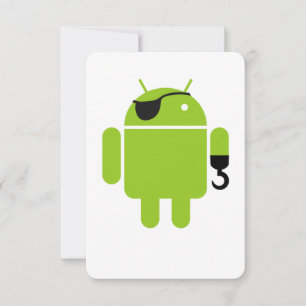 El poderoso pirata Android Robot