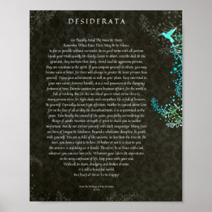 El poema de los desiderátums por arte máximo de la