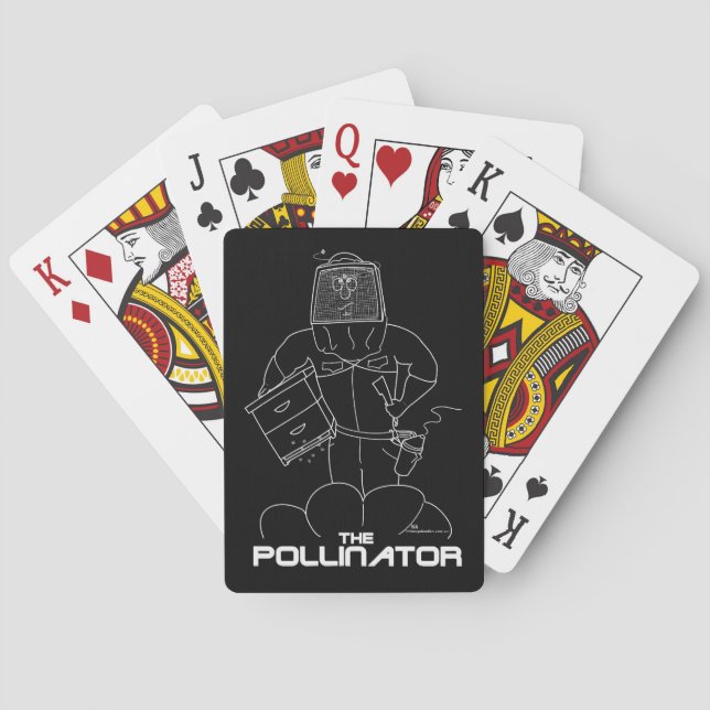 El polinizador - Jugando cartas (Reverso)