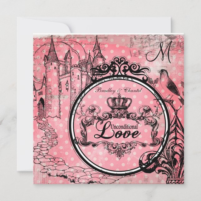 El polka rosado marca la invitación incondicional  (Anverso)