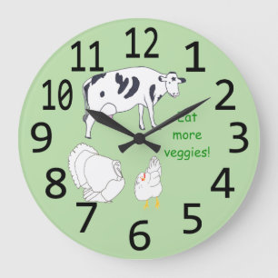 El pollo de la vaca de Turquía come más relojes de