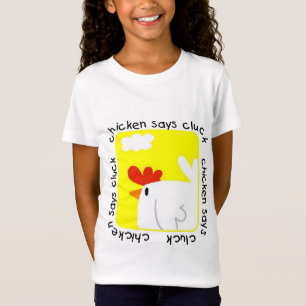El pollo dice las camisetas y los regalos del