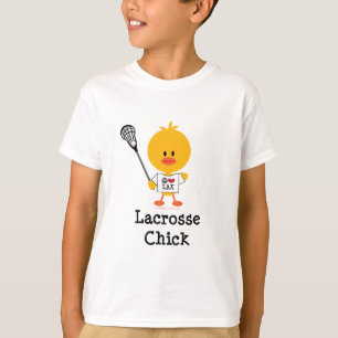 El polluelo de LaCrosse embroma la camiseta