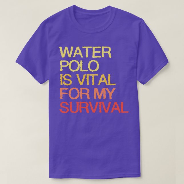 El Polo De Agua Es Vital Para Mi Supervivencia (Diseño del anverso)