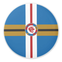 El pomo de la cerámica del León Rojo