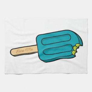 El Popsicle azul de la frambuesa me muerde toalla