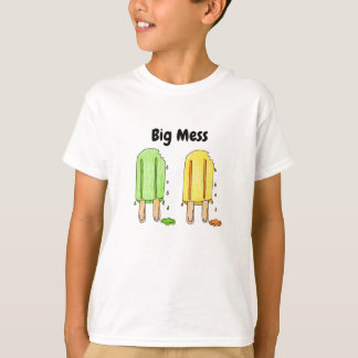 El Popsicle grande del lío embroma la camiseta