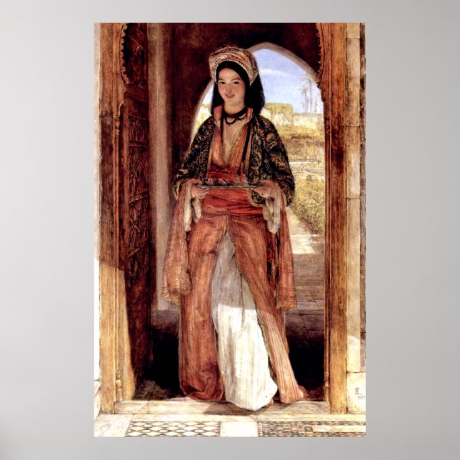 El portador del café - Impresión artística de John (Frente)