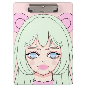 el portapapeles de mimi táctil suave - anime