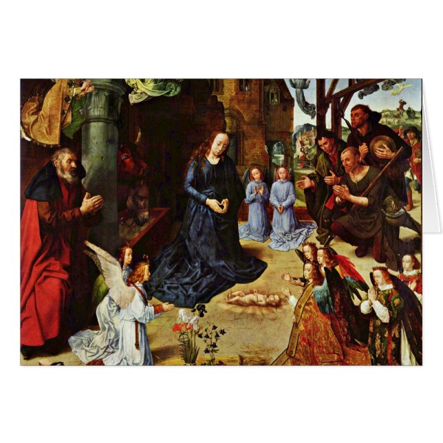 El Portinari Tryptich (el panel medio) cerca va (Anverso (Horizontal))