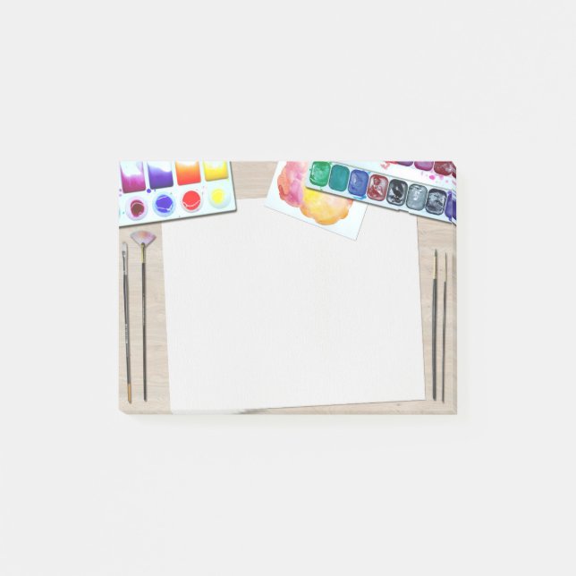 El post del pintor nota (Anverso)