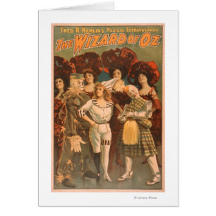 "El poster #1 del teatro musical de mago de Oz"
