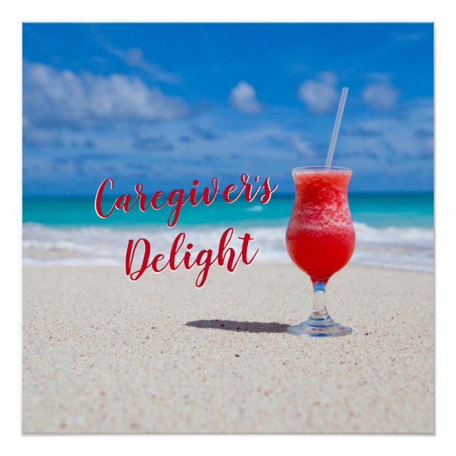 El Poster brillante del cuidador (Anverso)