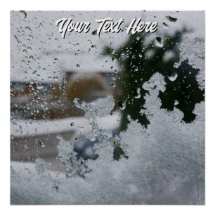 El Poster brillante del invierno