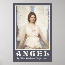 El poster de arte Angel de Thayer