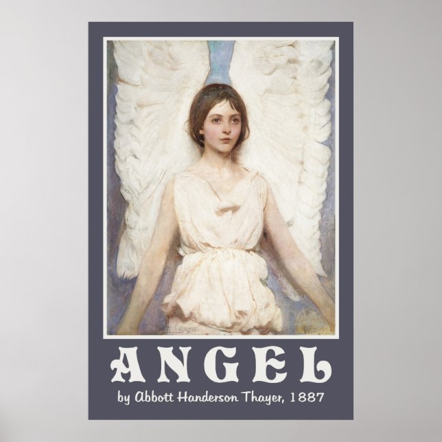 El poster de arte Angel de Thayer (Frente)